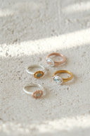 emiru  x momota / Lace stone ring