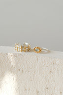 emiru  x momota / Lace stone ring