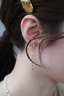 Pearl butterfly pierce