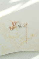 emiru  x momota / Ribbon earring ( 3charm set )