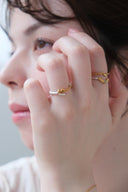 Heart mantel ring