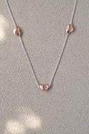 3motif necklace / Heart,Moon,Star