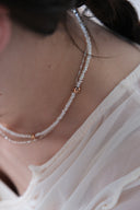 Pearl 2set flower necklace