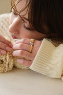 Knit grain  ring
