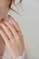Perfume bottle ring