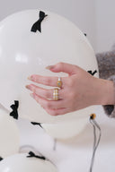 emiru  x momota / Lace stone ring