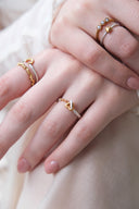 Heart mantel ring