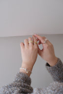 emiru  x momota / Lace stone ring