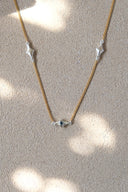 3motif necklace / Heart,Moon,Star