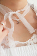 Cherry necklace / ribbon & charm (emiru x momota Vol.5)