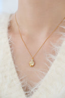 Perfume bottle necklace / Round