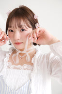 Cherry necklace / ribbon & charm (emiru x momota Vol.5)