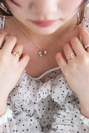 Cherry necklace / ribbon & charm (emiru x momota Vol.5)
