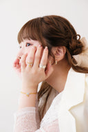 open flower ring / emiru x momota　