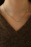 3motif necklace / Heart,Moon,Star