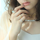 Drape thin ring