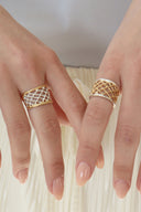 Mesh L ring (2tone)