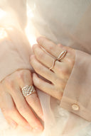 Layerd 2tone ring