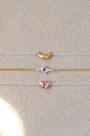 3motif necklace / Heart,Moon,Star