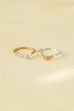 frill symbol ring / サイズオーダー / シルバー