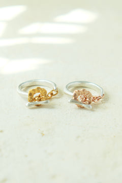 frill mantel ring / サイズオーダー / ゴールド
