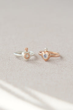 Perfume bottle ring / サイズオーダー / シルバー