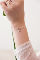 rose ribbon bracelet / emiru x momota