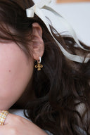 emiru  x momota / Ribbon earring ( 3charm set )