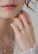 frill layered ring
