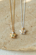 Perfume bottle necklace / butterfly