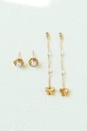 Pearl butterfly pierce
