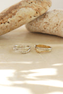 Layerd 2tone ring