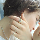 corset ribbon ring