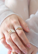 frill layered ring