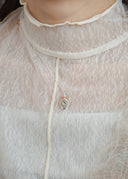 Perfume bottle necklace / Round