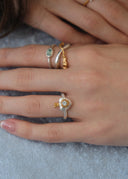 Perfume bottle ring