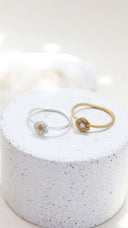 Margaret ring / 2tone