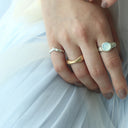 Drape thin ring