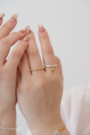 2set rose & flower ring / emiru x momota