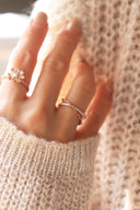 Frill double ring