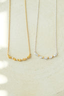 Frill join necklace