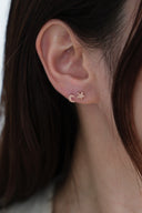 Crescent moon pierce