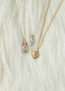Perfume bottle necklace / Round