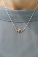 lily of the valley mini necklace
