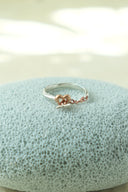 Heart mantel ring
