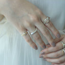 Drape thin ring