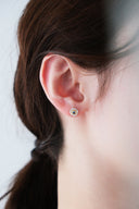 Flower 2tone gem pierce