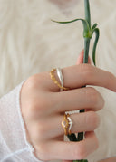 frill layered ring