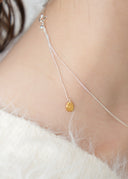 Perfume bottle necklace / Triangle