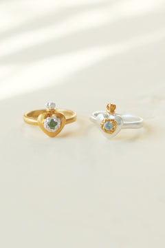 Perfume bottle ring / サイズオーダー / シルバー
